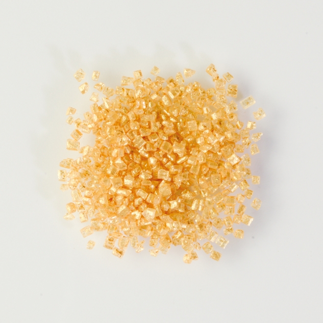Günthart Glitzer Zucker Gold in 900 g Eimer 