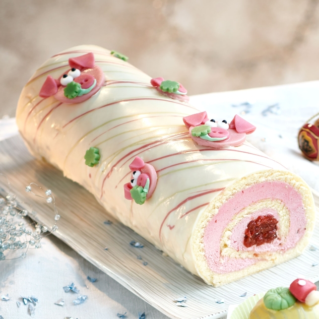 Günthart 48 Stück Marzipan-Glücksschweine, sortiert 