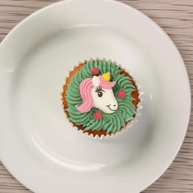 Günthart 48 Einhörner (Weihnachten) aus Zucker 