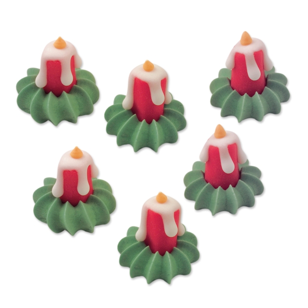 24 Kerzen aus Zucker 