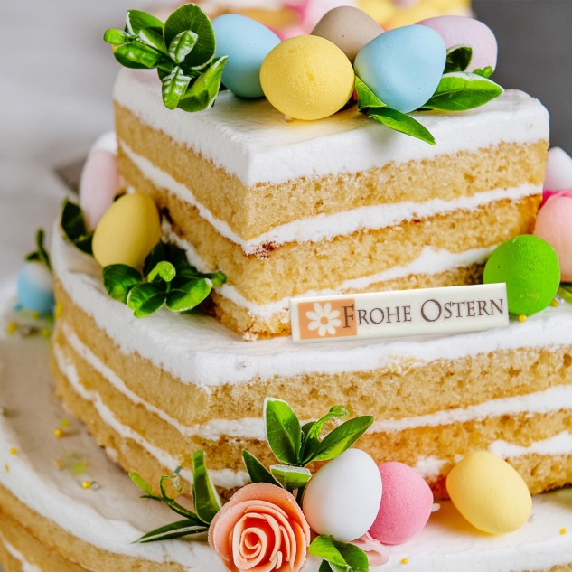 Günthart 48 Dekor Schriftstreifen Ostern, sortiert 