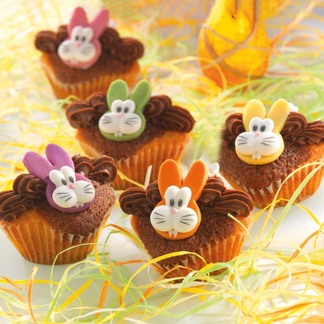 Günthart 80 Hasenköpfe aus Marzipan und Zucker 