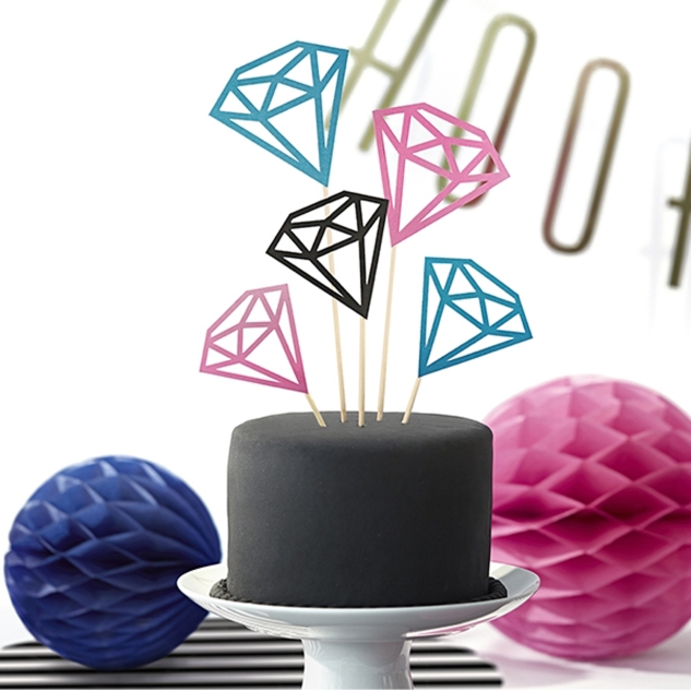 Cake Topper Diamanten 