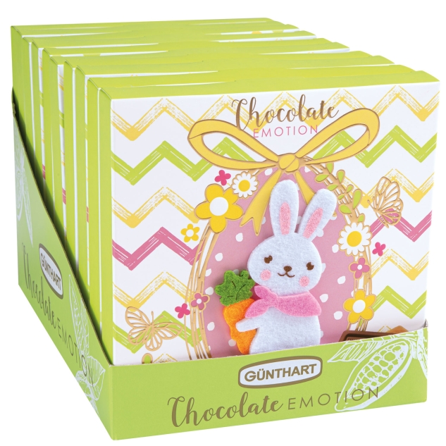 10 Stück Chocolate Emotion Geschenk zu Ostern, gemischt 