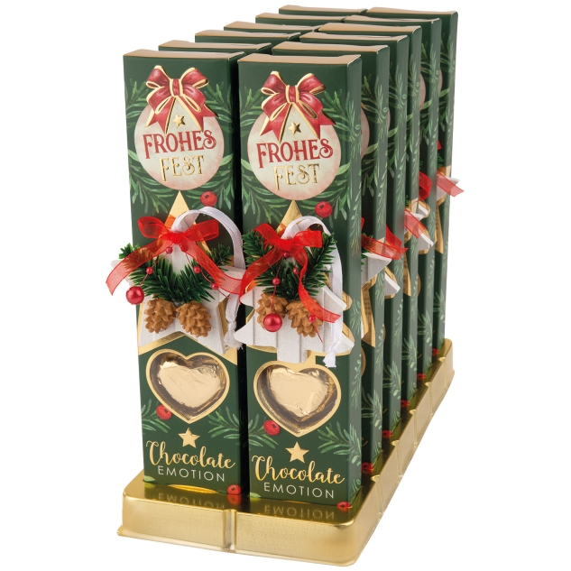 Günthart 12 Pralinenpräsente Weihnachten mit Anhänger 