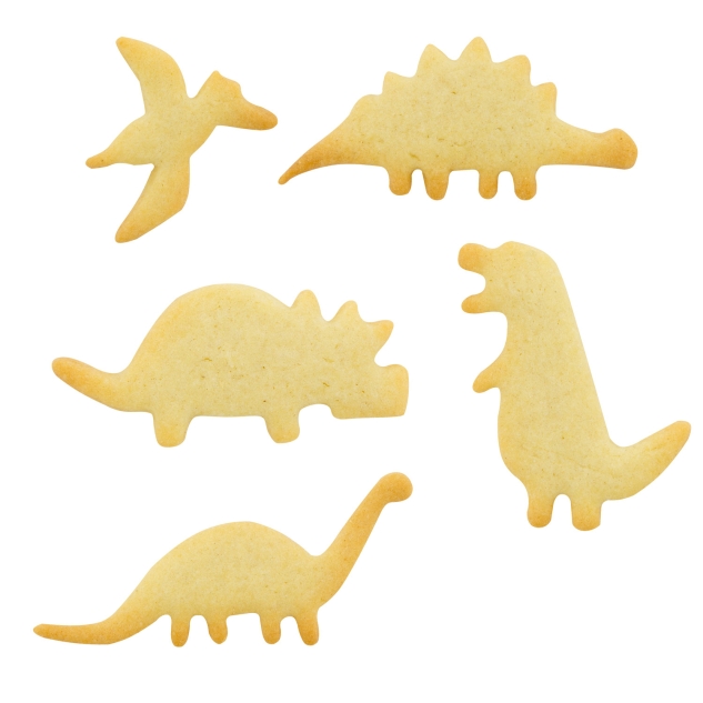 1 Keksausstecher Set Dinos 