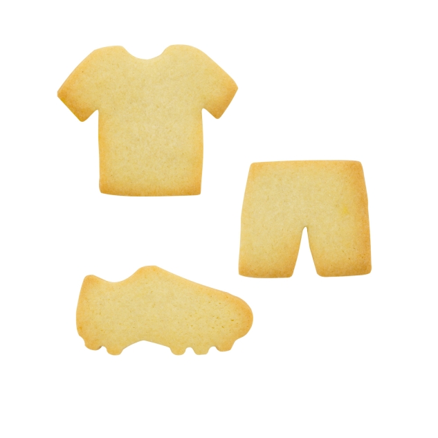 1 Keksausstecher Set Fußball 