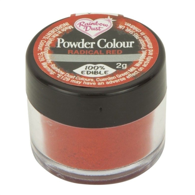 Lebensmittelfarbe Puder Radical Red 