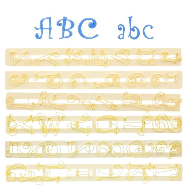 FMM Komplettes Buchstaben und Nummern Set Funky, Fmm 