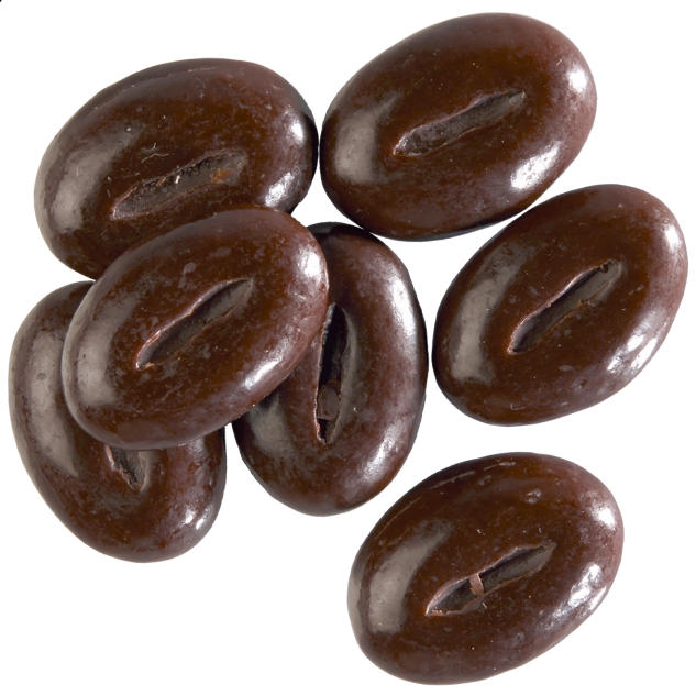 800 gr Schokoladen Moccabohnen im Kunststoffeimer 