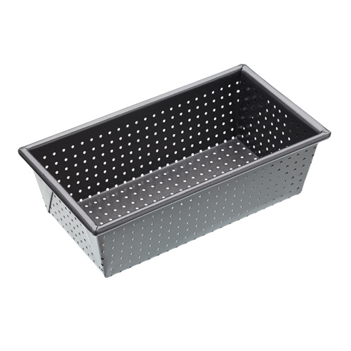 1 Kitchencraft Crusty Bake Kastenbackform mit Löchern 
