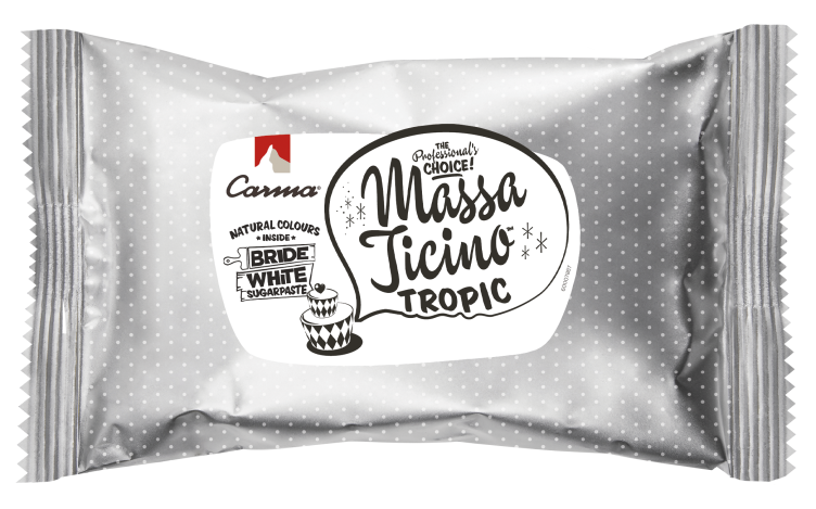 Massa Ticino Tropic Bride White | weiß, 3 x 1kg (3 kg) 