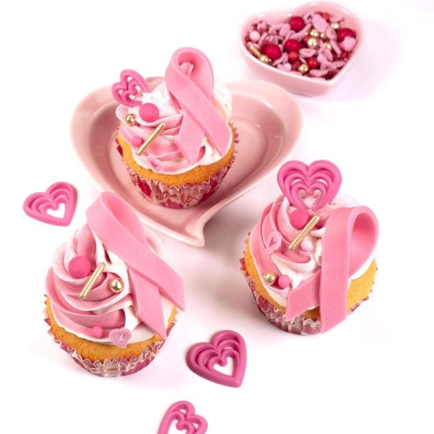 BackDecor 24 Filigran Herzen in rosa 