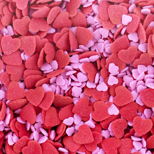 BackDecor Streudekor Herz-Mix, 100 g 