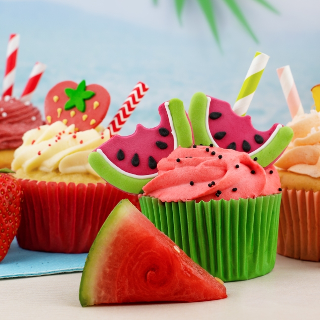 50 Muffinförmchen, grün 