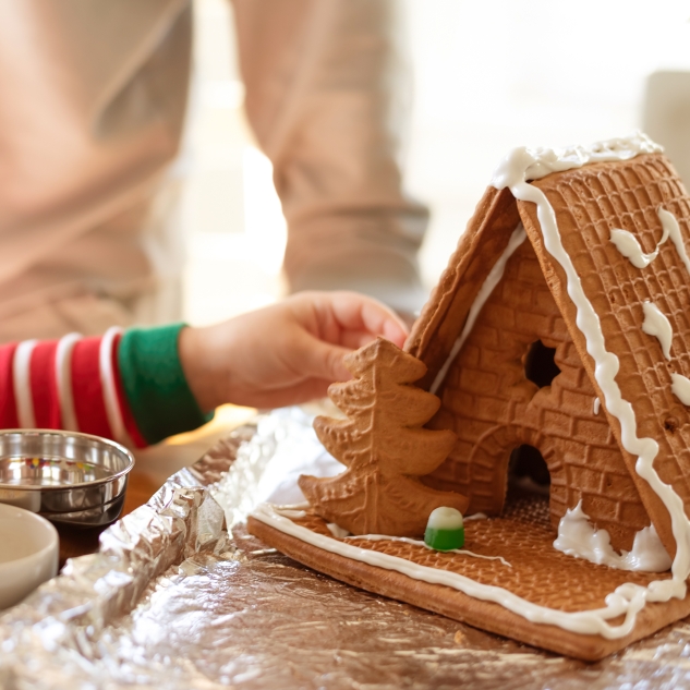 Lebkuchen Hexenhaus Set mit vielen Kleinteilen 