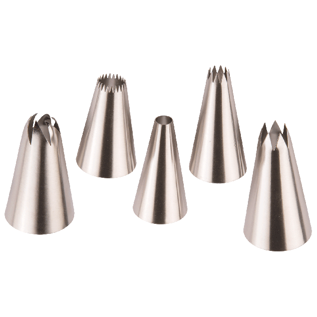 BackDecor Spritztüllen Set 5-teilig 