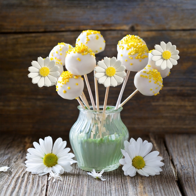 60 Feinzucker Margeriten, weiss 
