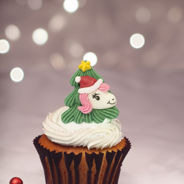 Günthart 48 Einhörner (Weihnachten) aus Zucker 