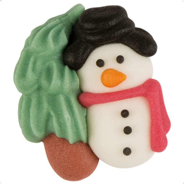 100 essabre Zucker Weihnachts Dekor Teile 