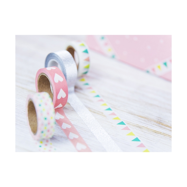 Washi Tape Set, Geburtstag 