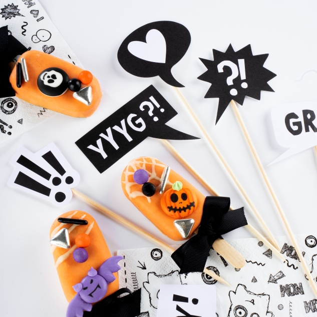 Cake Topper Set Sprechblasen 