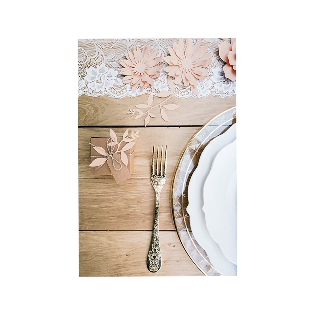 Papierblumen DIY, rosa 