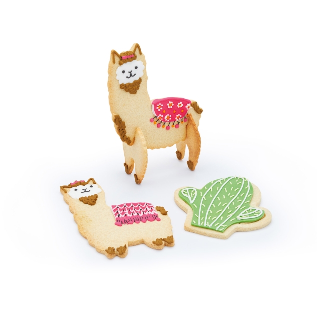 3D Keksausstecher Set Lama 