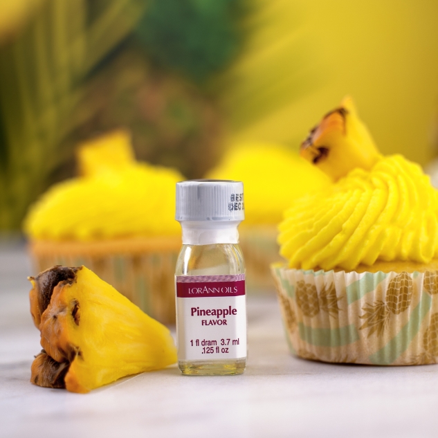 60 Muffinförmchen Ananas, 5 x 2,5cm 