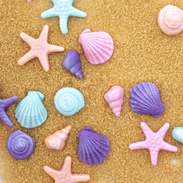 Günthart 96 Meer-Set Figuren aus Marzipan 
