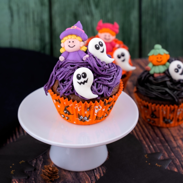 50 Muffinförmchen Halloween 