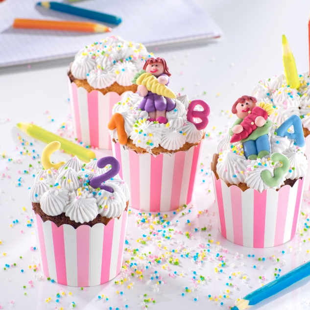 96 Zuckerfiguren Schulanfang 