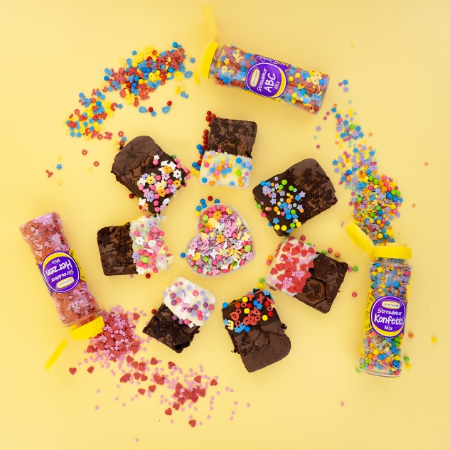 BackDecor Streudekor Konfetti-Mix, VKE mit (5x100 g) 