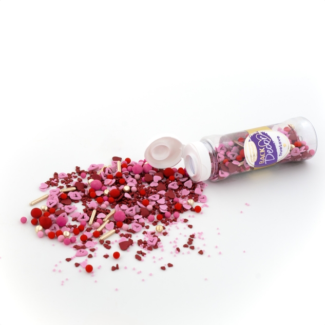 BackDecor Premium Streuselmix True Love, 110 g 