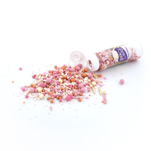 BackDecor Premium Streuselmix Peach Baby, 110 g 
