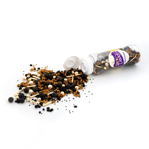 BackDecor Premium Streuselmix Black Glam, 110 g 