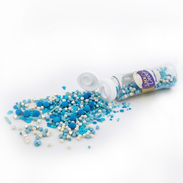 BackDecor Premium Streuselmix Blue Waves, 110 g 