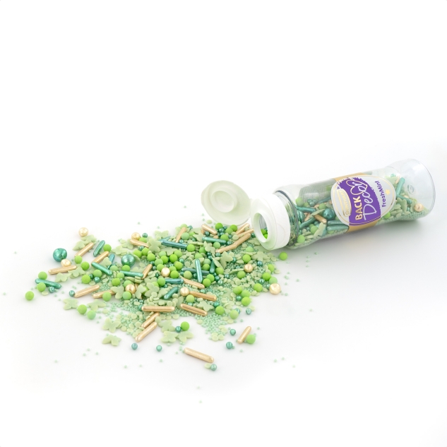 BackDecor Premium Streuselmix Fresh Mint, 120 g 