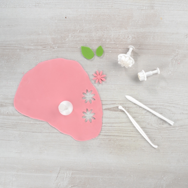 Fondant Ausstecher Set Blumen 