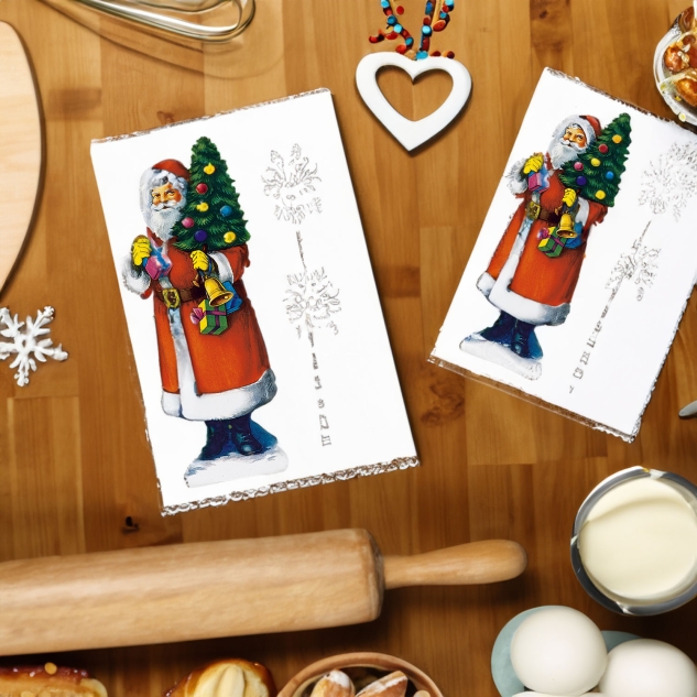 Günthart 100 Nikolaus Bilder aus Papier, 15cm 