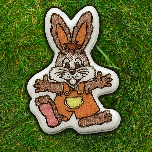 100 Osterhasen Aufleger für Torten und Cupcakes 