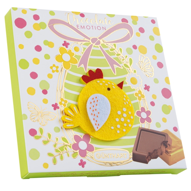 10 Stück Chocolate Emotion Geschenk zu Ostern, gemischt 