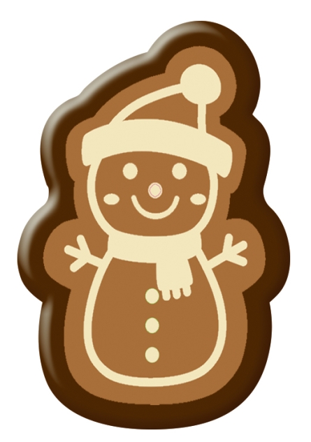 Günthart 192 Stück Weihnachtsmotive weiße Schokolade sortiert braun weiß gold Material Schokolade für Tortendekoration und Weihnachtsdesserts 