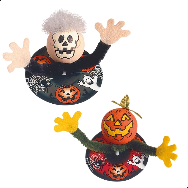 100 Chenille Halloween Karneval Einstecker 