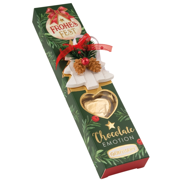 Günthart 12 Pralinenpräsente Weihnachten mit Anhänger 