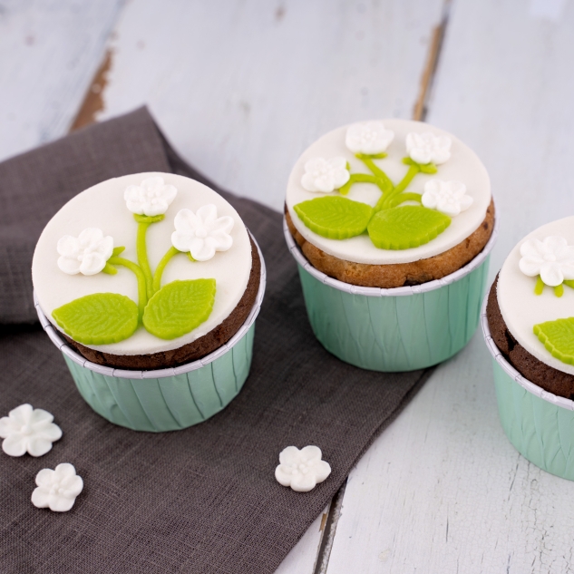 BackDecor Fondant grün, 250 g 100% Vegan, Palmölfrei, Reißfest 