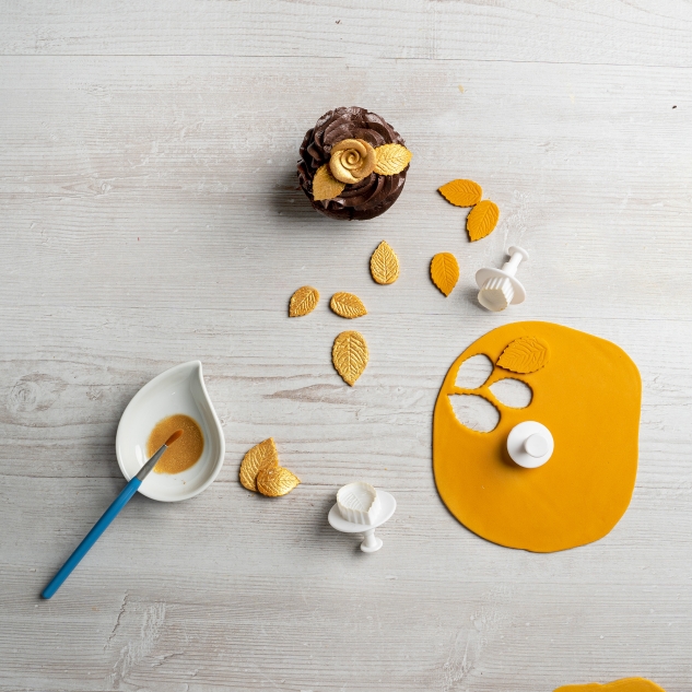 BackDecor Fondant Ausstecher Blätter 