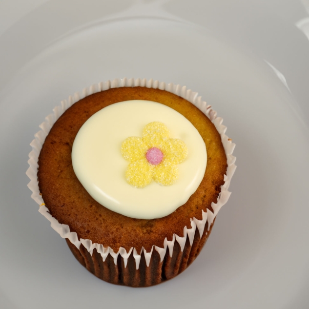 120 Stück Kristallzucker-Blumen 