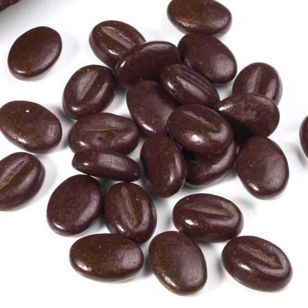 800 gr Schokoladen Moccabohnen im Kunststoffeimer 