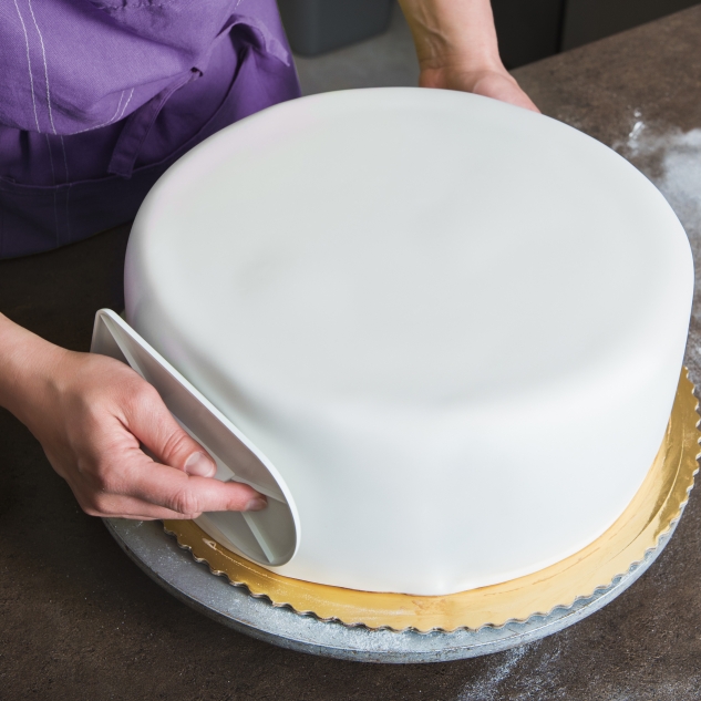BackDecor Rollfondant in weiß, 3000 g palmölfrei 